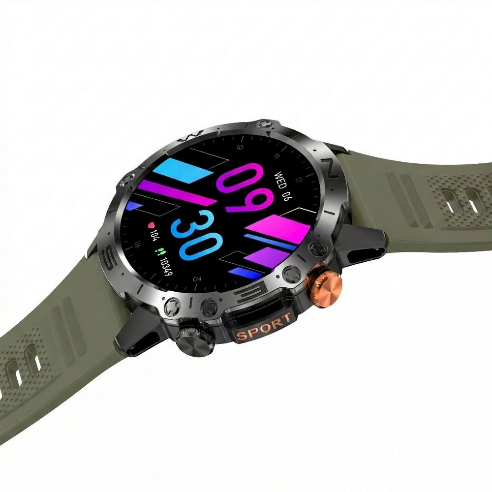 Išmanusis laikrodis MĘSKI GRAVITY GT20-7 - AMOLED, DODATKOWY PASEK (sg024g)