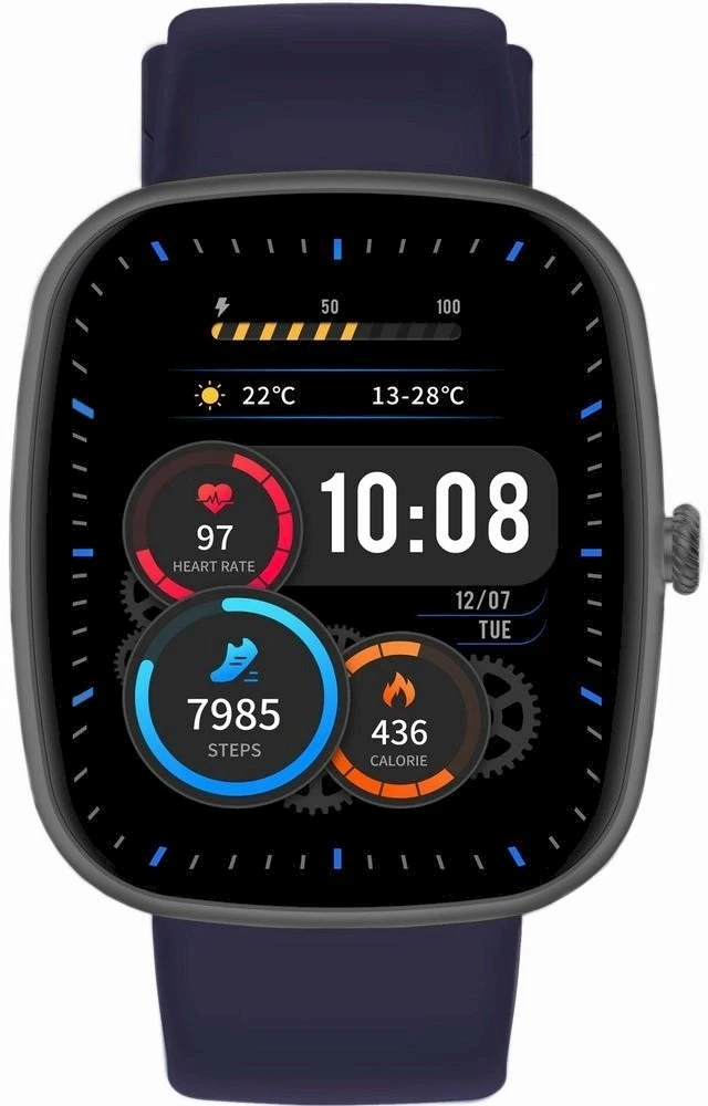 Išmanusis laikrodis UNISEX GRAVITY GT18-9 - ROZMOWY BLUETOOTH, DODATKOWY PASEK (sg036i)