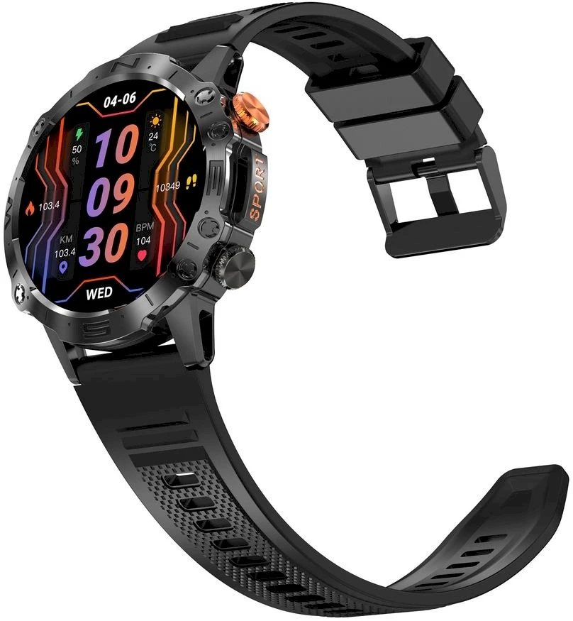 Išmanusis laikrodis MĘSKI GRAVITY GT20-8 - AMOLED, DODATKOWY PASEK (sg024g)