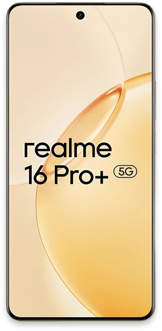 Išmanusis telefonas REALME 16 Pro+ 5G 8/256GB Master Gold