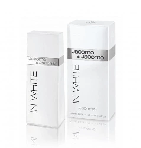 Jacomo Jacomo de Jacomo In Baltas EDT tualetinis vanduo vyrams, 100 ml