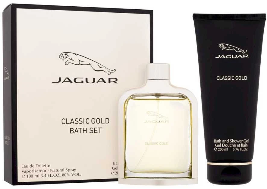 Jaguar Classic Gold rinkinys vyrams (EDT, 100 ml + dušo želė, 200 ml)