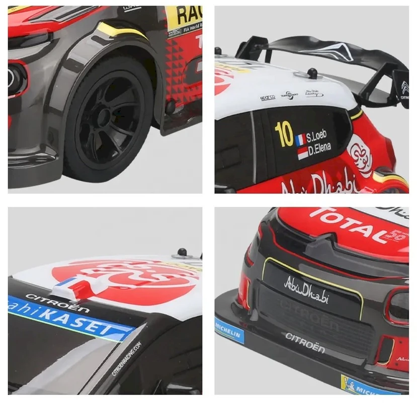 Nuotoliniu būdu valdomas automobilis Fast Gearz Citroen C3 WRC 1:10