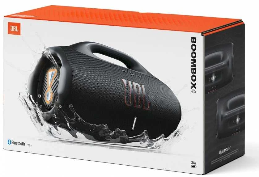 Nešiojama kolonėlė JBL Boombox 4, juoda