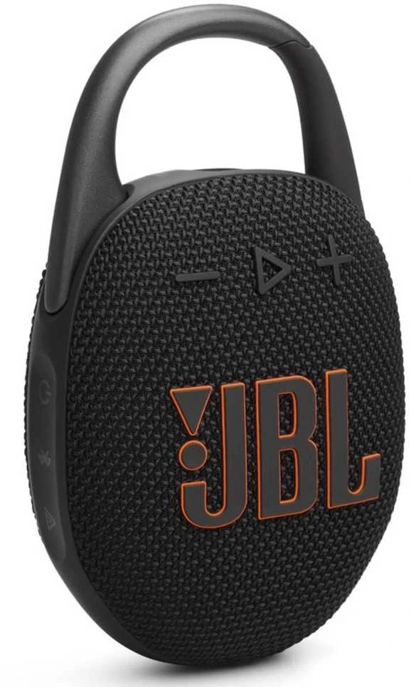 JBL Clip 5 nešiojama kolonėlė, spalva: juoda