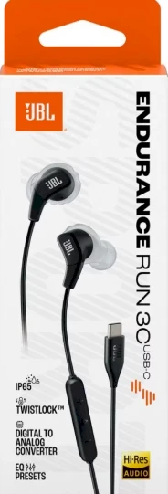 JBL Endurance Run 3 laidinės ausinės su USB-C