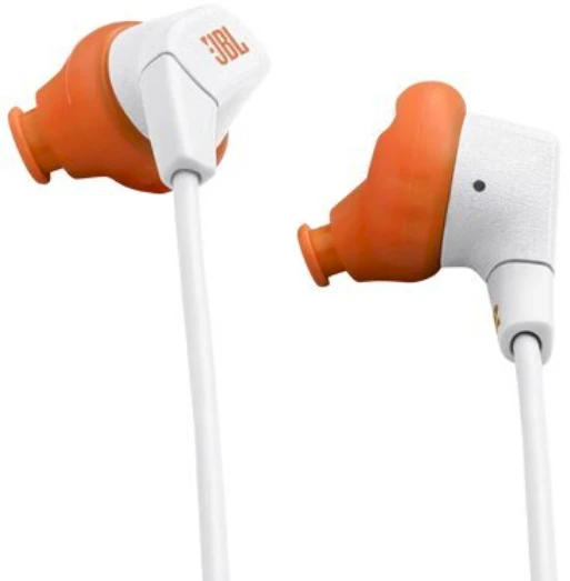 JBL Endurance 3 ausinės su oranžiniais įdėklais