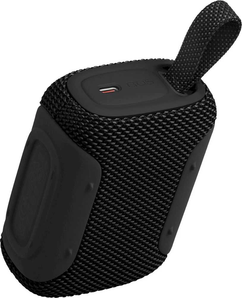 JBL Go 5 juoda kolonėlė su įkrovimo jungtimi