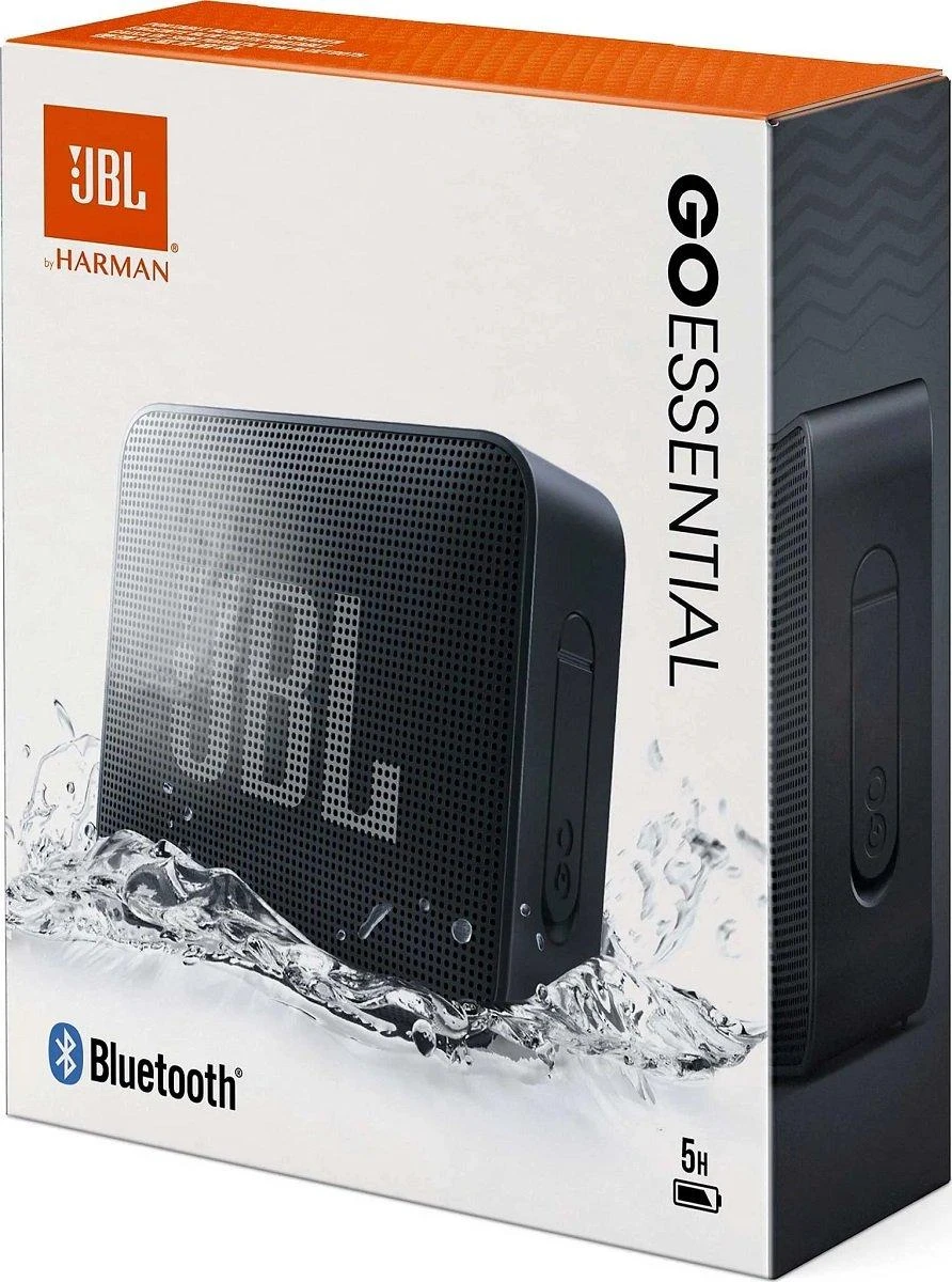 JBL Go Essential nešiojama kolonėlė, Juodos spalvos