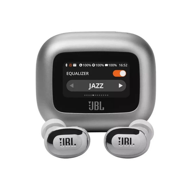 JBL Live Buds 3 TWS ausinės, Sidabrinės