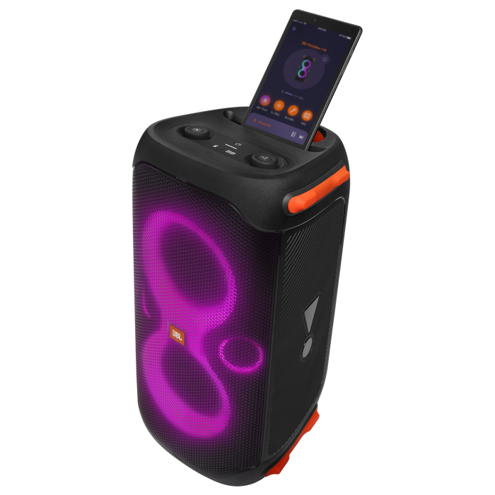 JBL Partybox 110 nešiojama kolonėlė, Juodos spalvos