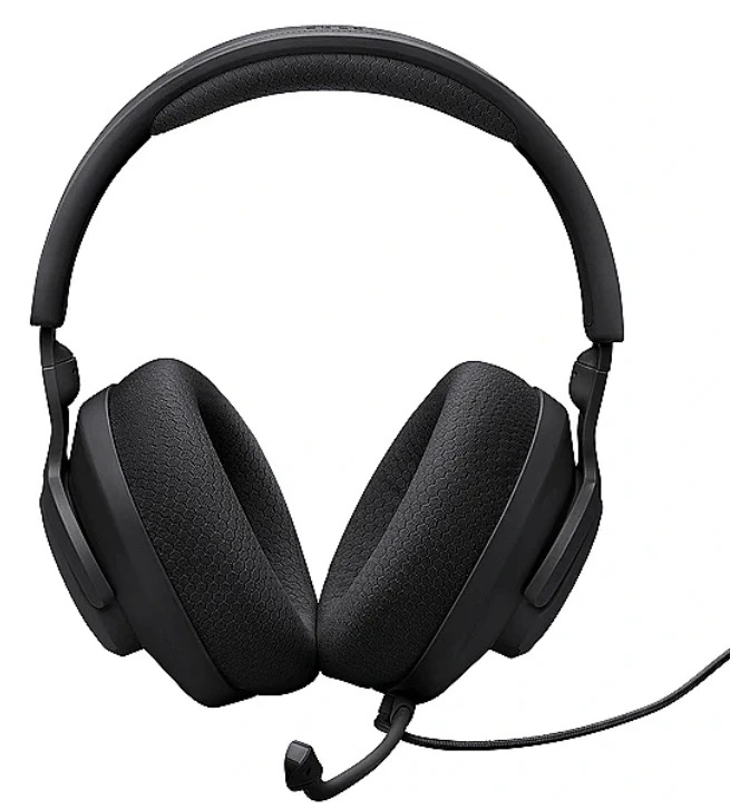 JBL Quantum 100M2 ausinės su mikrofonu ir paminkštintu lankeliu