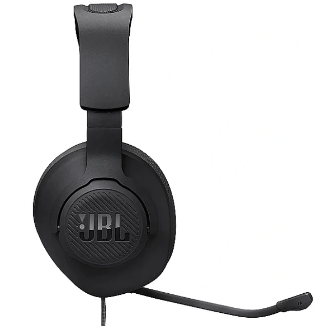 JBL Quantum 100M2 laidinės žaidimų ausinės su mikrofonu, Juodos