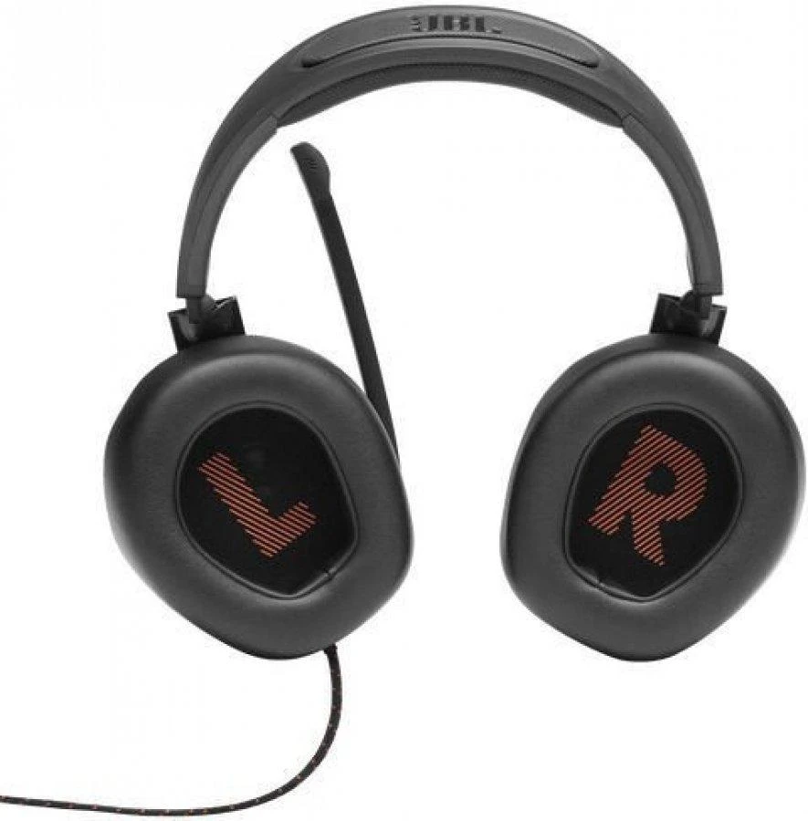 Žaidimų ausinės JBL Quantum 200, Juodos