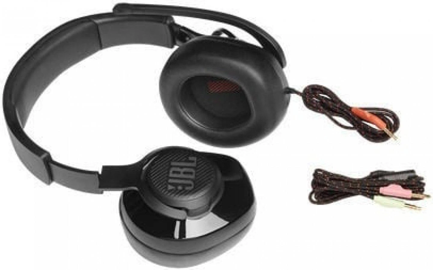 Žaidimų ausinės JBL Quantum 200, Juodos