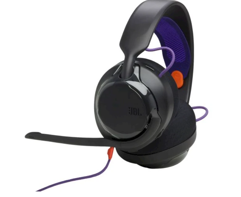 JBL Quantum 250 Headphone Ausinės su laidu Žaidimams su mikrofonu, Juodas EU