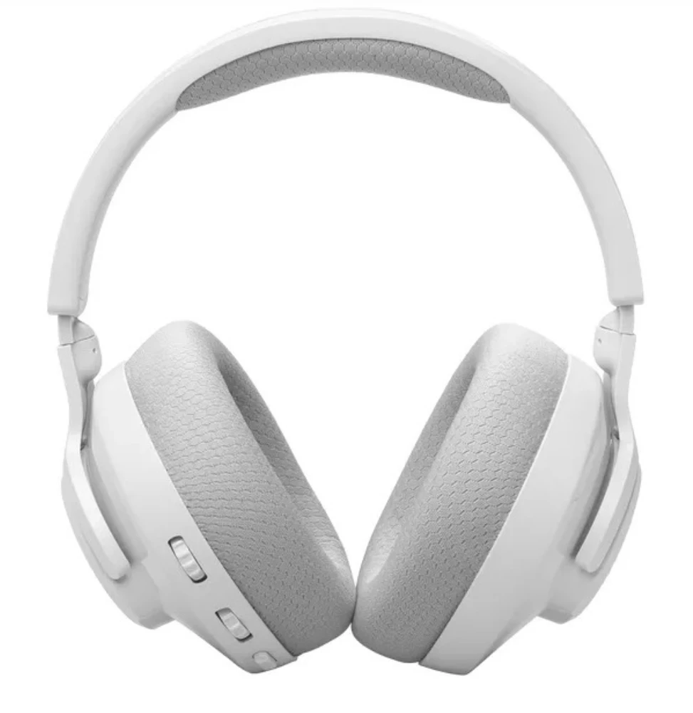 Belaidės ausinės JBL Quantum 360, baltos spalvos