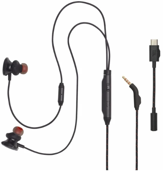 JBL Quantum 50 C su laidu In-Ear Ausinės Žaidimams Juodas EU