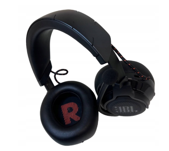 JBL Quantum 610 belaidės žaidimų ausinės, Juodos spalvos