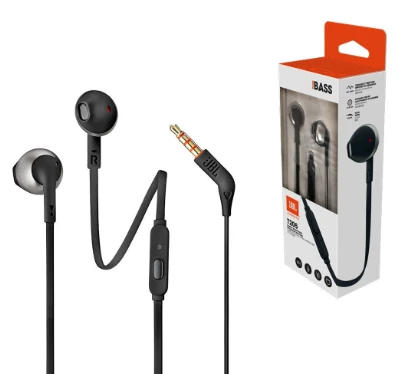 JBL T205 ausines, juodos