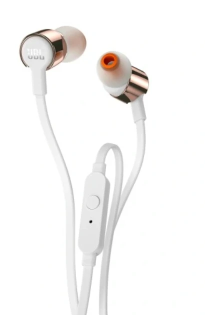 Ausinės JBL T210, Rožinio aukso spalvos