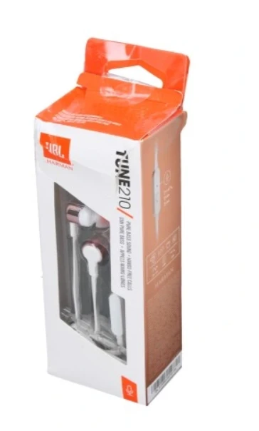 Ausinės JBL T210, Rožinio aukso spalvos