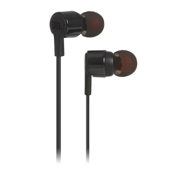 JBL Tune 210 In-Ear Ausinės su laidu Juodas EU