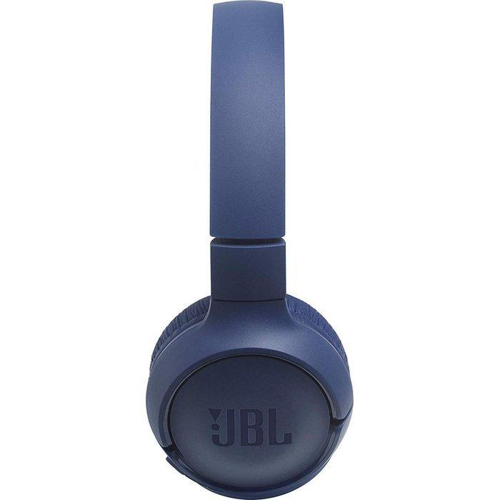 Lengvos ir patogios belaidės Ausinės JBL Tune 500BT Pure Bass sound su  mikrofonu mėlynos | Varle.lt