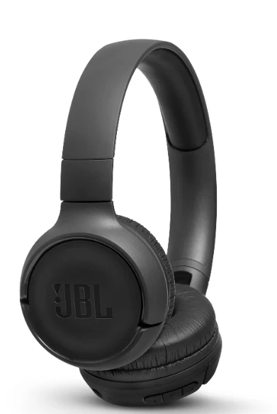 JBL T560 ausinės, juodas modelis