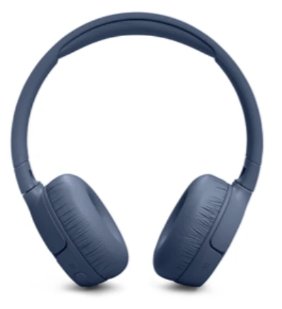 JBL Tune 670 NC mėlynos ausinės tiesiai