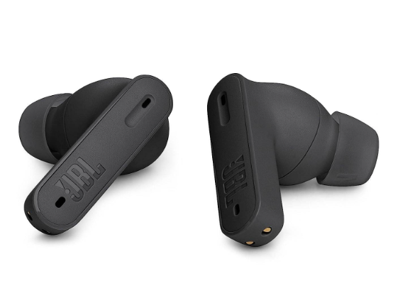 JBL Tune Beam belaidės ausinės, Juodos