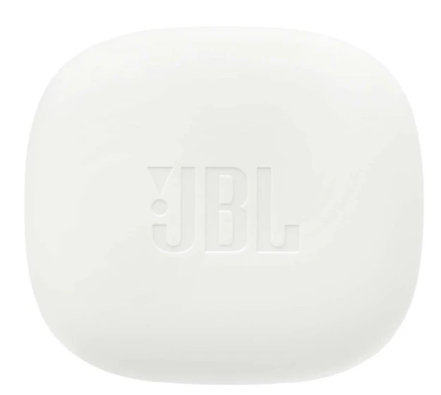 Ausinės JBL Wave Flex 2 Stereo TWS bezvadu iekšējās austiņas ar mikrofonu un uzlādes korpusu, Baltas