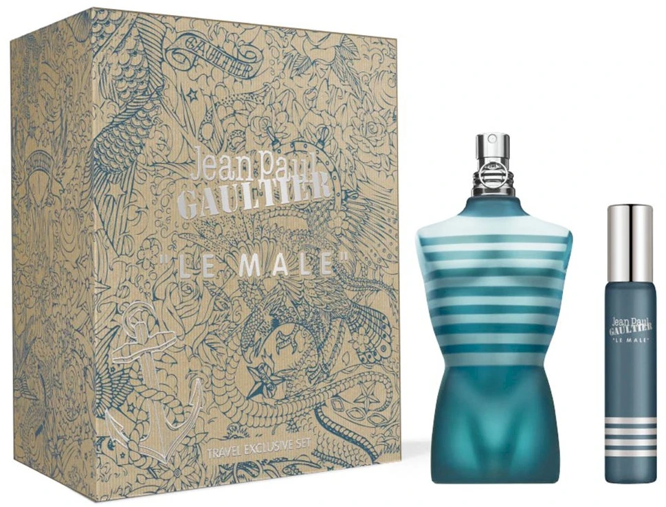 Jean Paul Gaultier Le Male rinkinys vyrams (EDT, 125 ml +EDT, 20 ml)