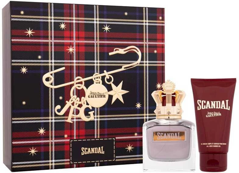 Jean Paul Gaultier Scandal EDT rinkinys vyrams (EDT 100 ml + Dušo želė 75 ml)