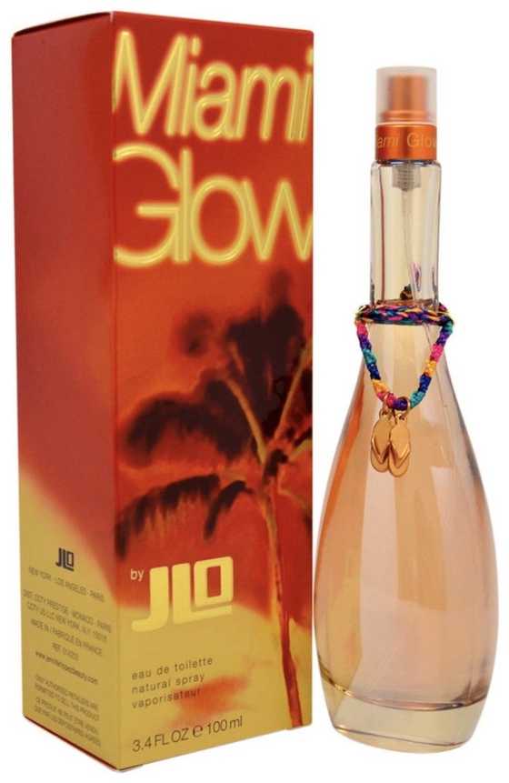 Jennifer Lopez Miami Glow EDT tualetinis vanduo moterims, 100 ml
