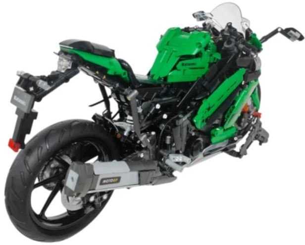 RAMIZ Konstruktorius Sportinis motociklas, 2304 el., Žalias