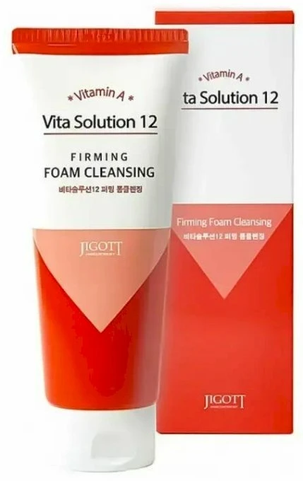 Jigott Vita Solution 12 Firming Foam Cleansing 180 ml