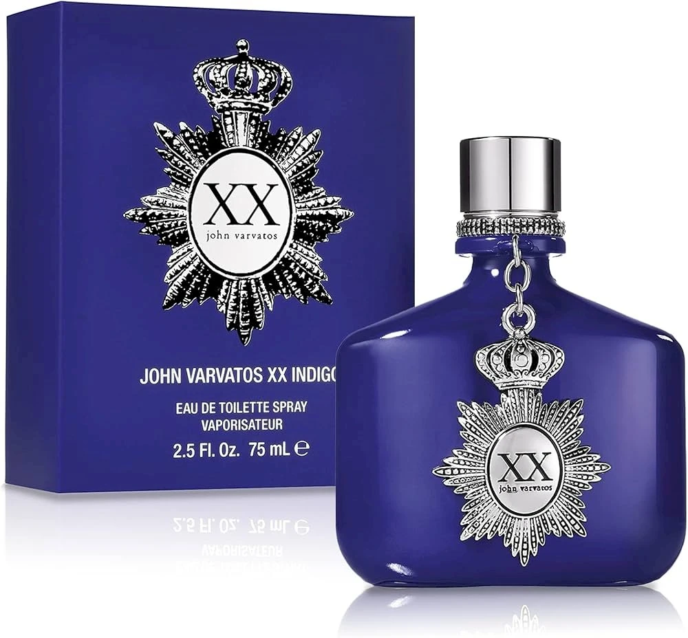 John Varvatos XX Indigo EDT tualetinis vanduo vyrams, 125 ml