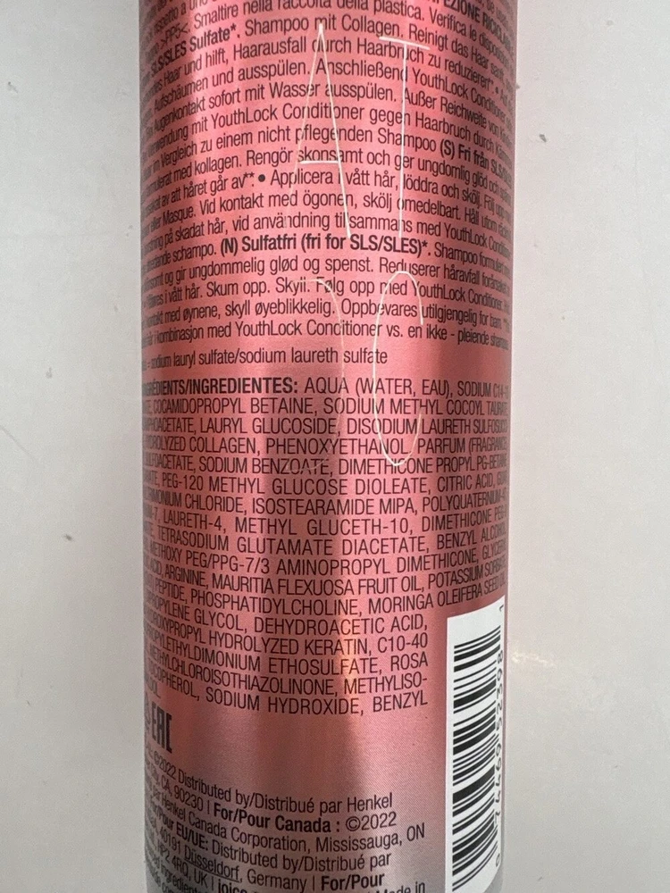 Joico Youth Lock Šampūnas, 300 ml