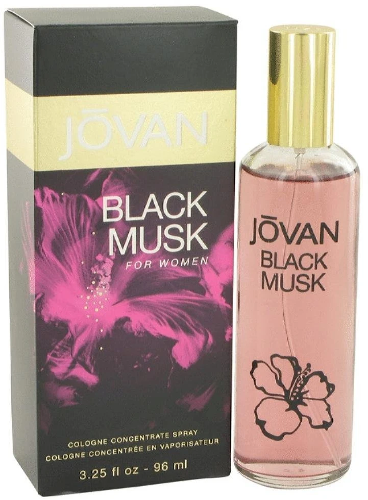 Jövan Musk Juodas EDC odekolonas moterims, 96 ml
