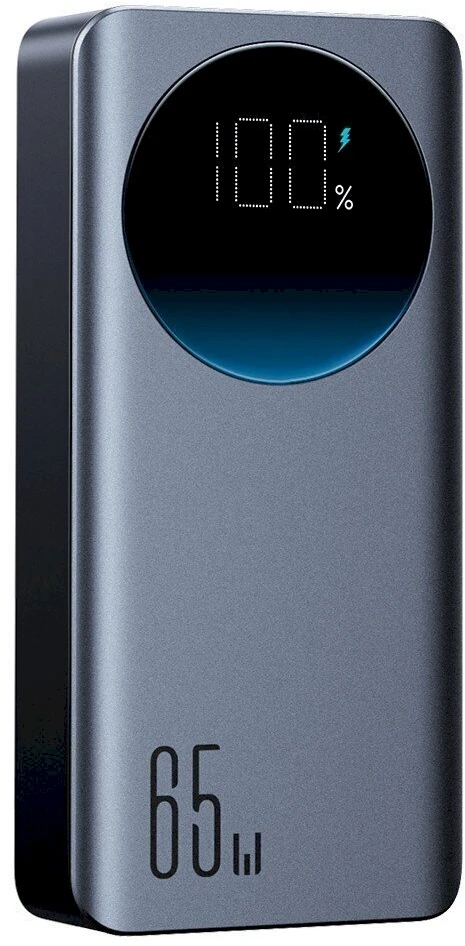 Joyroom JR-PBF05 Pro 30000mAh 65W Powerbank with Digital Ekranas 2x USB-C 1x USB-A - Juodas