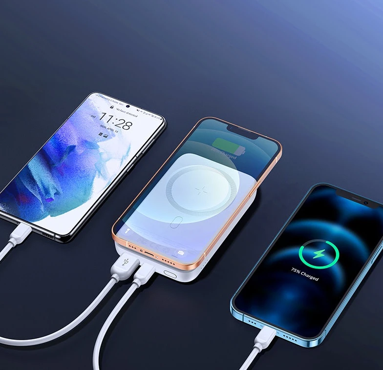 Išorinė baterija Power Bank Joyroom JR-W020 20W MagSafe 10000mAh juoda