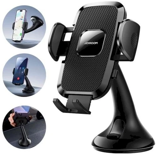Automobilinis telefono laikiklis Joyroom JR-ZS259 (windshield) juodas