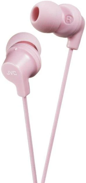 JVC HA-FX10LPE rožinės ausinės su laidais