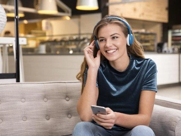 Lengvos belaidės Ausinės JVC HA-S20BT-AE mėlynos