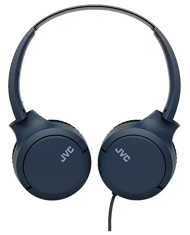 Mėlynos JVC HA-S33UC ausinės su laidu