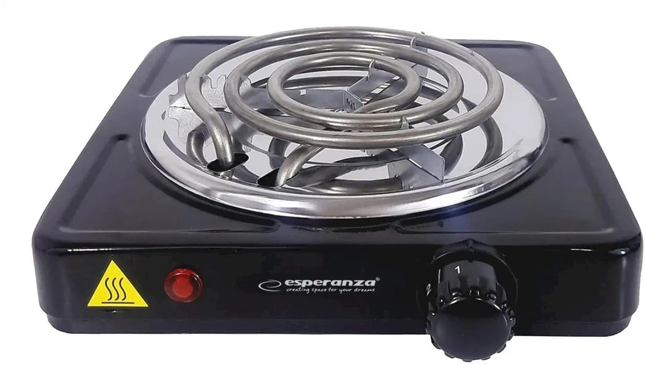 Esperanza EKH012K Juodas electric stove