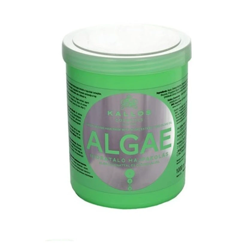 Kallos Cosmetics Algae Moisturizing Hair Mask drėkinanti kaukė plaukams, 275 ml