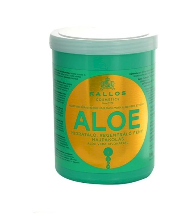 Kallos Cosmetics Aloe Vera Hair Mask moterims, 275 ml