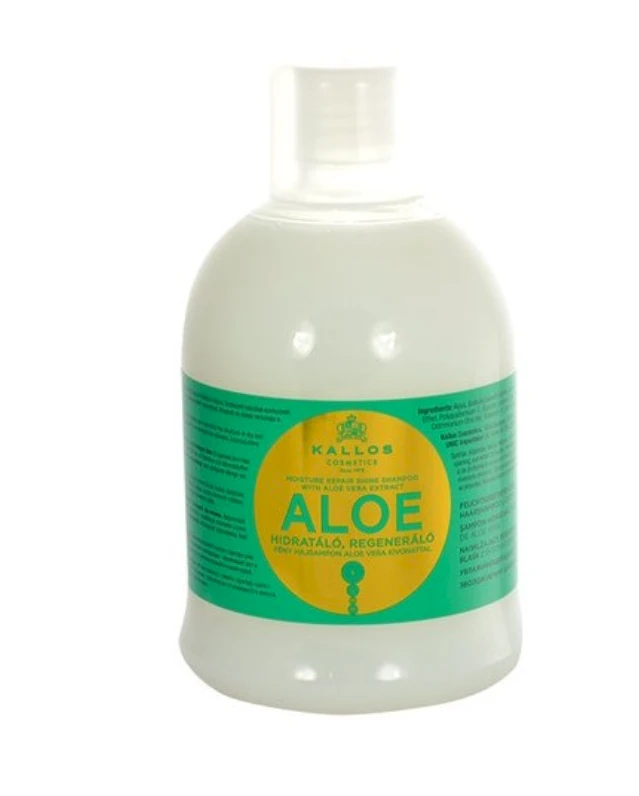 Kallos Cosmetics Aloe Vera Moisture Repair Shine Šampūnas šampūnas, 1000 ml